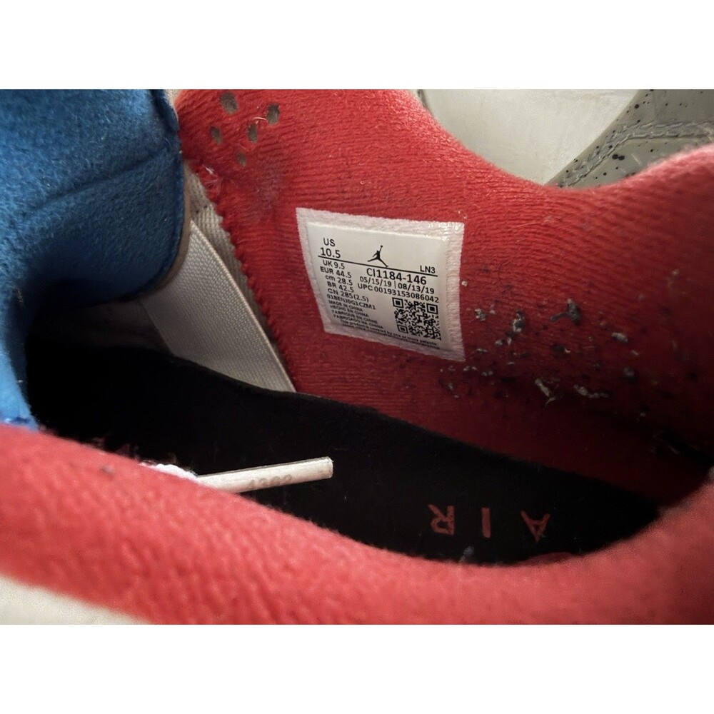 Size 10.5M - Red Nike Air Jordan 4 Retro SE "What The" - Picture 9 of 11